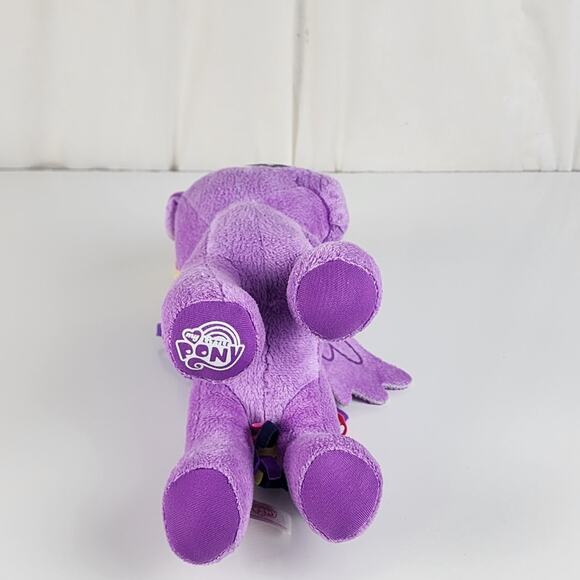 Hasbro 2014 My Little Pony Twilight Sparkle Purple Pegasus Unicorn Plush - Picture 9 of 11